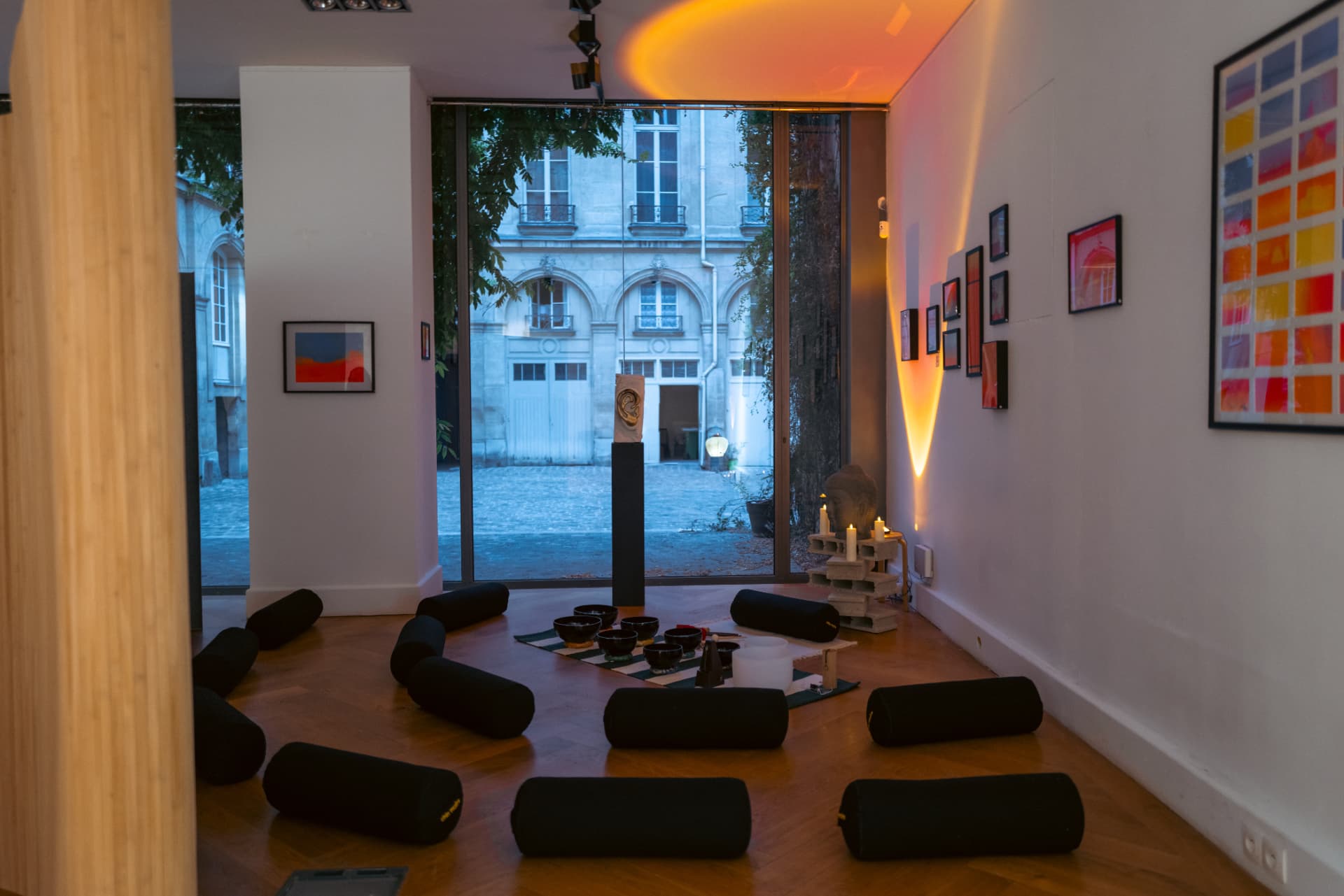 Salle de pratique de la galerie